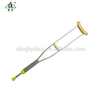 Aluminum Alloy Disabled Foldable Single Crutches