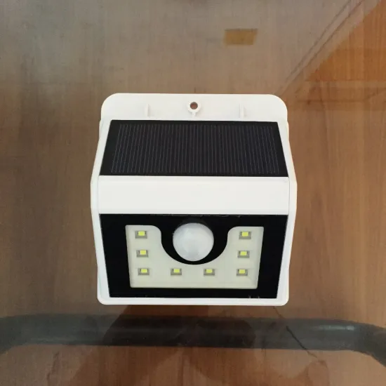 Solar Sensor Light White 8Leds Solar Motion Sensor Llighting Outdoor Garden Path Wall Light PIR Sensor Lamp