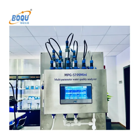 Multiparameter Water Quality Meter: pH, DO, EC, Residual Chlorine, Turbidity, ORP