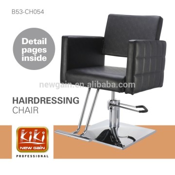 Professional barber chair. Hair cutting chairs. Barber salon equipment. Hair dressing chair