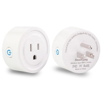 Hot Style US Electrical Power Socket Smart Tuya Plug - 10A 250V WiFi Enabled Smart Home Plug with Control App