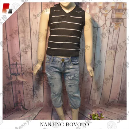 ripped style jeans Handsome boy Slim jeans