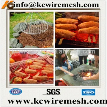 Disposable non-stick cooking galvanized barbecue grill wire mesh