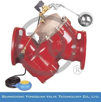 FQDJL 45X-16Q Anti-cavitation Electrical Float Level Control Valve with Filter, DN40-200mm, PN 1.6MPa