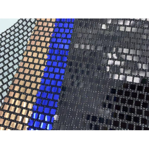 High Quality Spangle Mesh Fabric