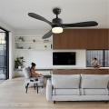 Low noise inverter copper motor dc ceiling fans