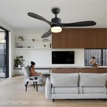 Luce ventilatore a soffitto a motore a rame completo personalizzato