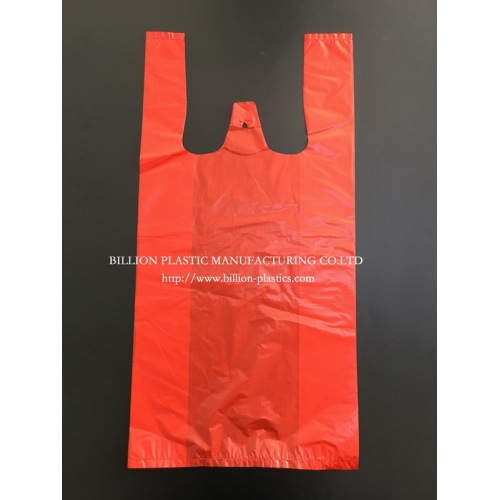 Reusable Plastic Shopping Bag with Logo