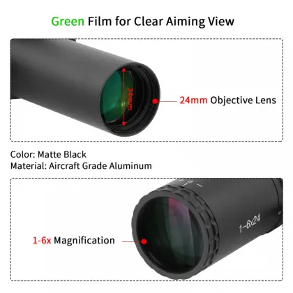 1-6x24 Second Focal Plane Riflescopes