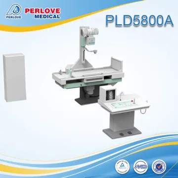 Cost effective 60khz fluoroscope radiography X-ray unit PLD5800A