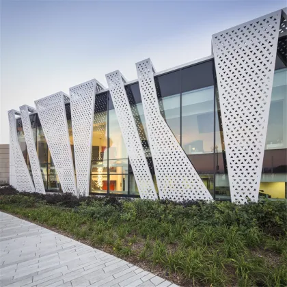 Architectural Aluminum Cladding Perforated Panels