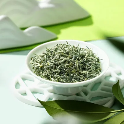 Handmade Organic Sichuan Mengding Ganlu Green Tea Loose Leaves