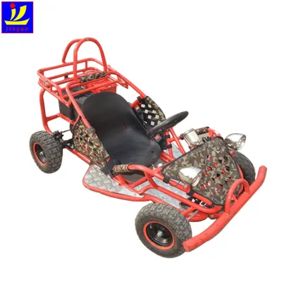 Go kart with low chassis electric go kart and gasoline go kart