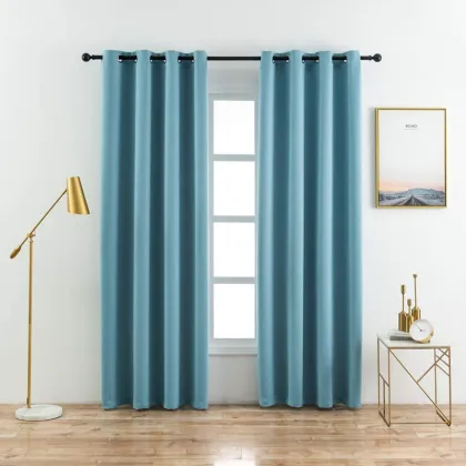 Solid Color Hotel Blackout Curtains