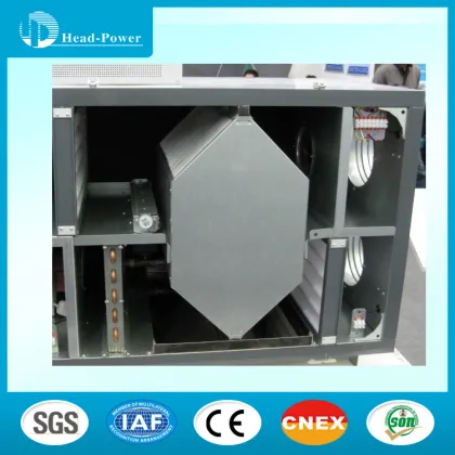 Industrial air conditioner heat recovery fresh air handling unit