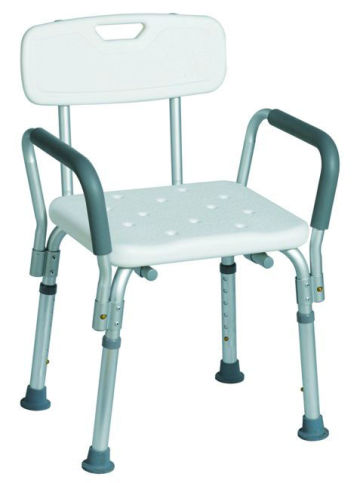 White Stainless Steel Shower chair,aluminium shower chair