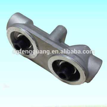 air compressor oil filter seat/filter seat/fuel filter head/air compressor parts alibaba china