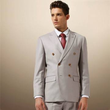 Tailor Made European Classic Black Business Suit for Men (W0494)