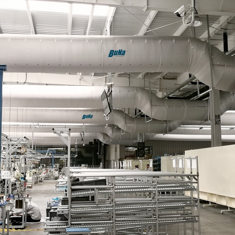 Fabric Duct Air Supply Advantages