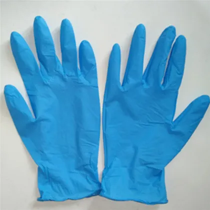 Work Protective Gloves Waterproof Oil proof Blue gloves