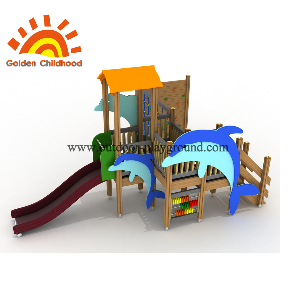 Dolphin Outdoor Playground Equipment