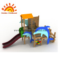 Dolphin Combination Outdoor Playground Equipment For Sale