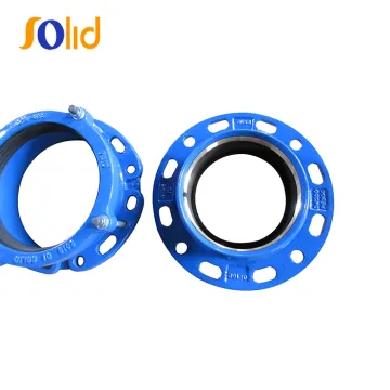 ISO2531 FBE epoxy coating ductile iron flexible transition couplings