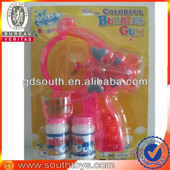 hot selling bubble gun w/music&light & bubble water game & bubble liquid game