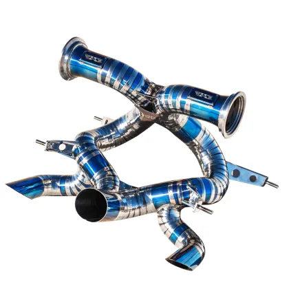 Custom Titanium Exhaust Pipe for Bugatti Veyron 2005-2016