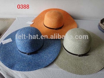2016 collection 100% woven paper hat