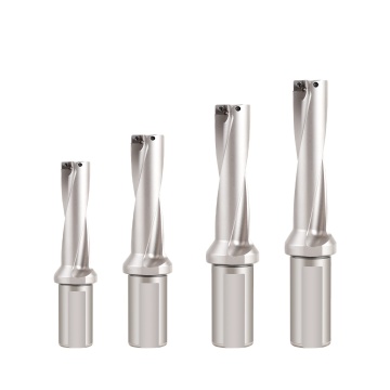 High-Speed Carbide CNC Milling Drill Bits with WCMT SPMP Inserts for U Drilling