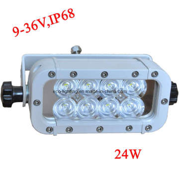 24W LED Light Bars, for off Road Car, ATV
