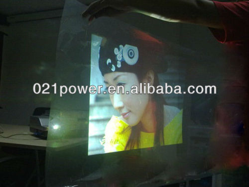 dark grey color rear projection film,holographic Projection screen,Perfectly suitable for Videos, DVD or Data projection