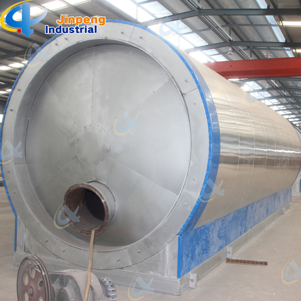 Waste Tire Pyrolysis Oil Refining Distillation Plant