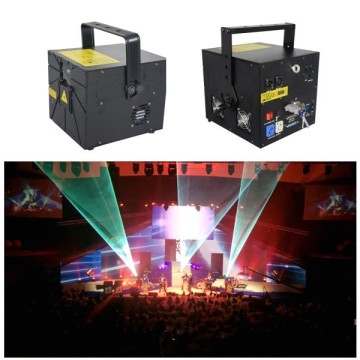 NEW professional 1800MW Green Laser Stage Lighting