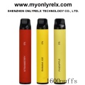 Pop Selling FUME EXTRA Disposable Vape 1600Puffs