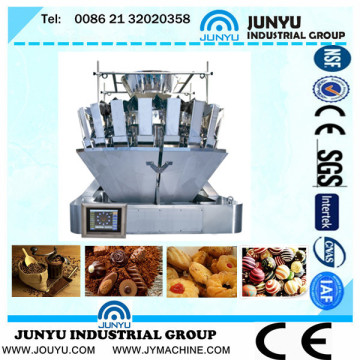 10 Head Electronic Food Weighing Scale, Automatic Combination Multiheadweigher 10 Head Weighter Scale Automatic 10 Heads Computerized Combination Scale