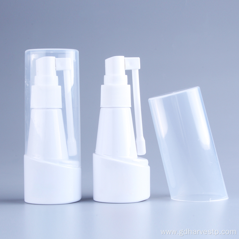 Professional Cosmetic Empty White Plastic PET Spray Bottles