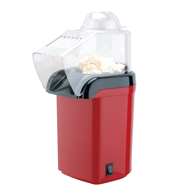1200W Electric Popcorn Machine with Measuring Cup and Removable Top Cover puffed rice machine popper popcorn maker