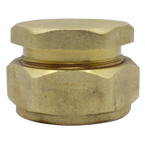 Brass Compression Stop End Cap