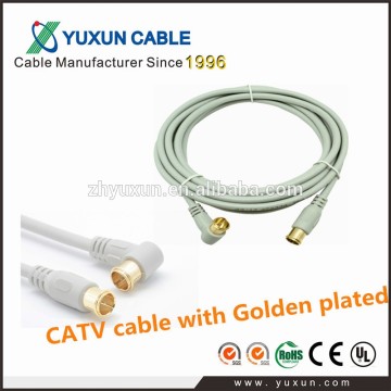 Yuxun China Manufacturer Communication Catv /tv Coaxial Cable Rg6 With High Quality Low Price