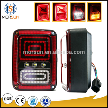 07-15 US for Jeep Wrangler JK LED Brake Tail Lights Rear Signal Reverse Lamps for jeep