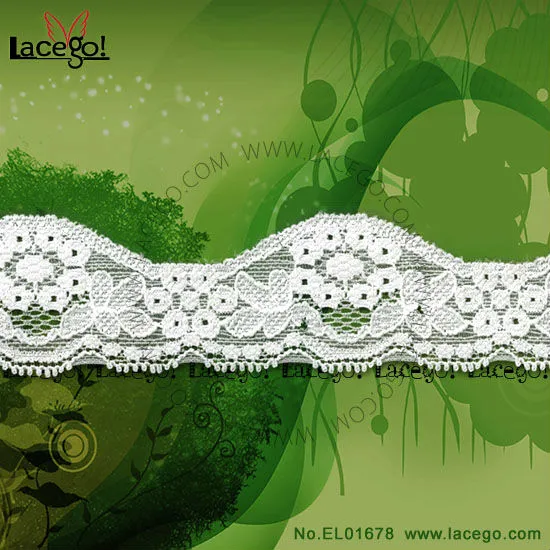 Warp-knitting Nylon Navy Lace For Lingerie