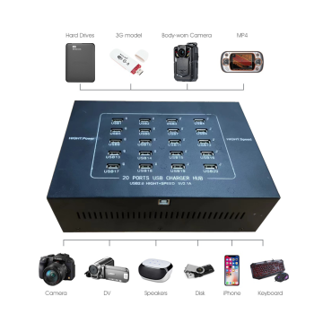 Hub 20 port USB2.0 extender desktop