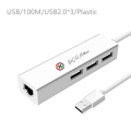 Adaptador HUB USB3.0 a RJ45