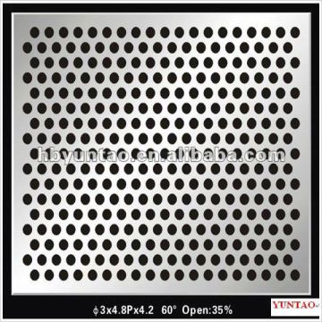 Stainless steel perforated metal ISO factory with cheap price