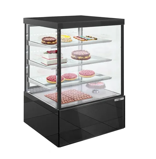 Arc Curved Cake Display Showcase Cooler for Confectionary Products