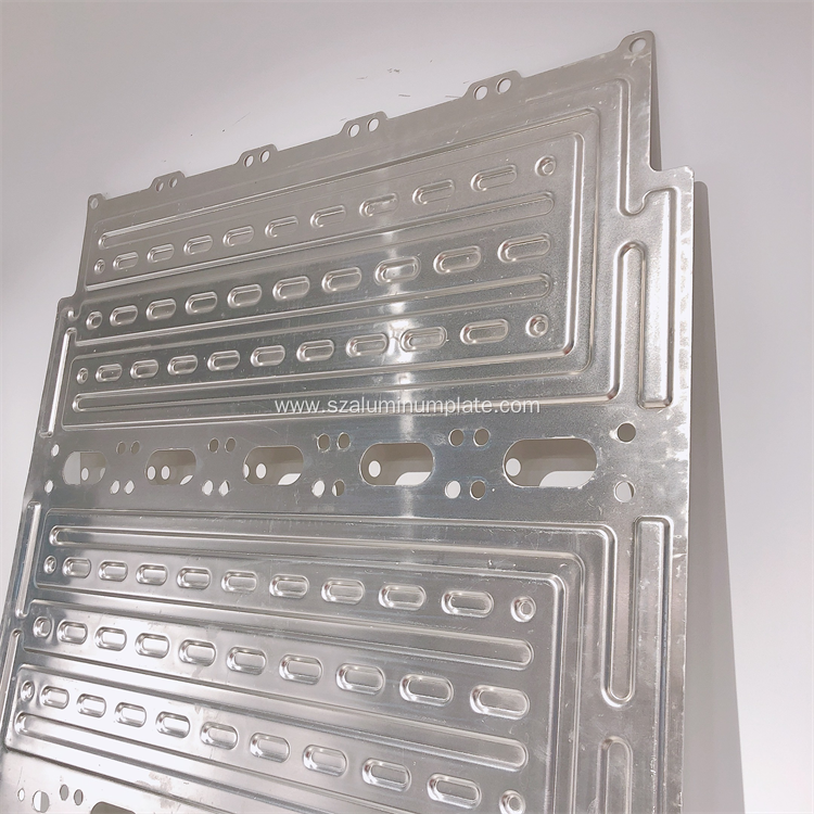 6061 Brazed Water Cooling Bev Aluminium Cold Plate