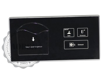 touch screen control switch hotel energy saver RF card electronic switch