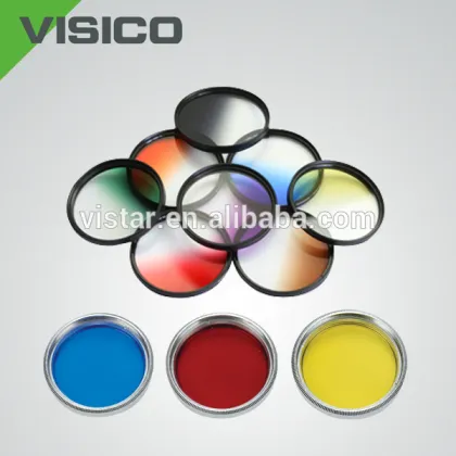 Digital camera color filter color graduated filter camera gradual filter 24 colours camera gradual filters